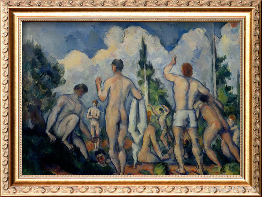 Bathers By Paul Cezanne